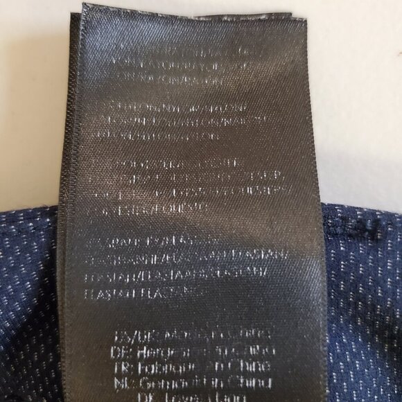 LIVERPOOL SZ 14/32 Navy Blue Comfort Stretch Woven Knit Trouser Pant - Picture 10 of 13